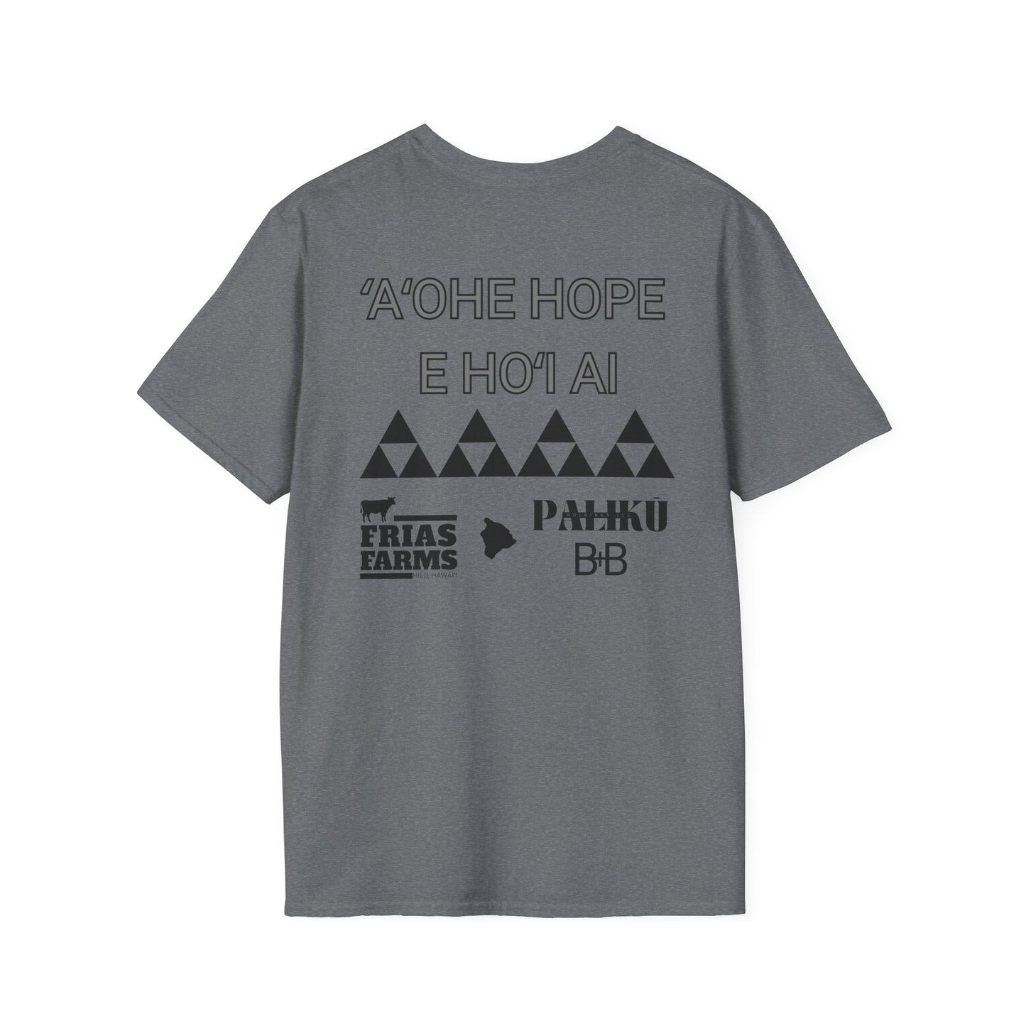 “E Inu i Ka Wai ʻAwaʻawa” Tee – Bull + Brawl x Friasfarms x Palikū.